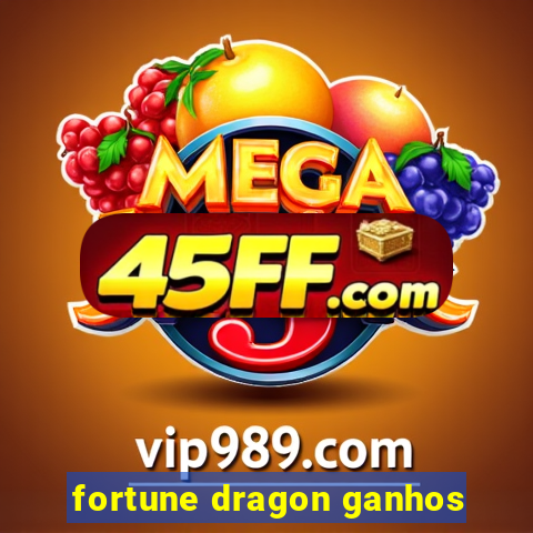 fortune dragon ganhos